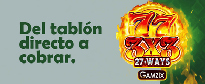 Bono de Bienvenida del 100% promotion banner